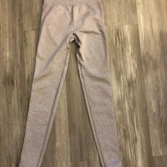 GYMSHARK HIGH WAISTED‎ FLEX LEGGINGS DRY XS CHARCOAL/STEEL BLUE - Picture 2 of 8